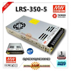 Power Supply Trafo Meanwell LRS-350-5 DC 5V 60A 350W | Mean Well